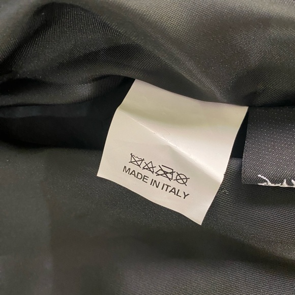 JENNIFER TATTANELLI Gray Antique Leather Short Moto Jacket SZ 46 (10US) - Picture 4 of 12